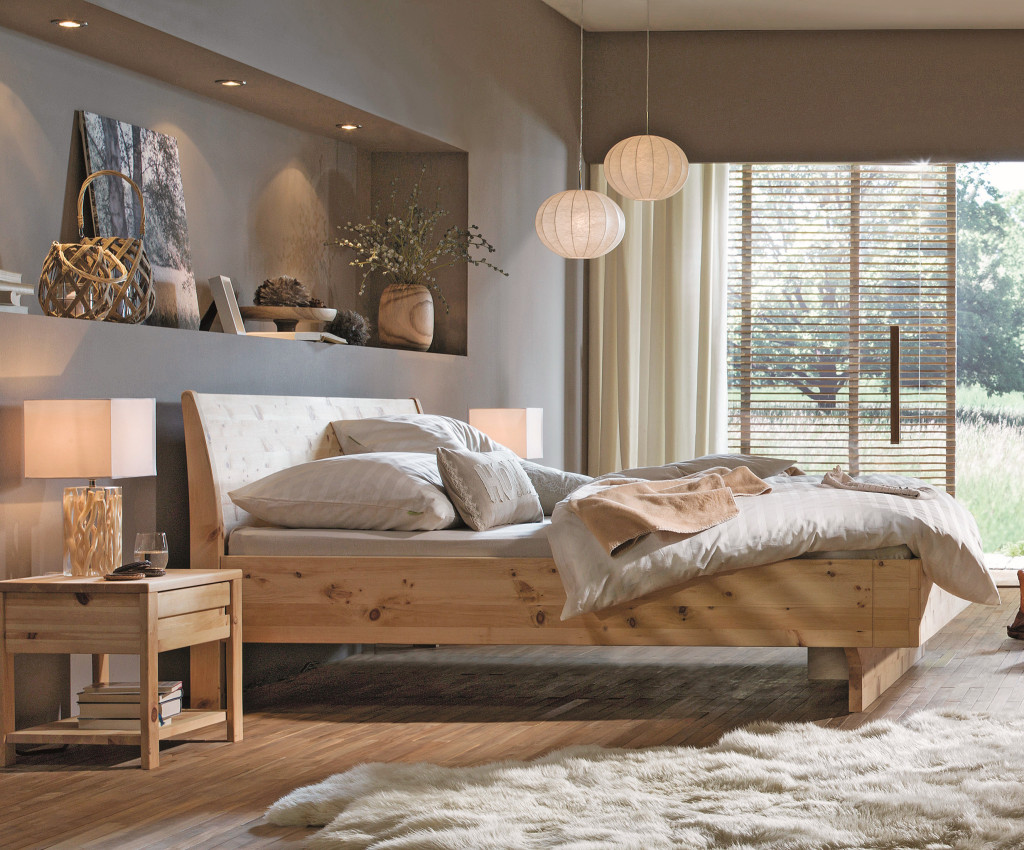Doppelbett Cembra Zirbe